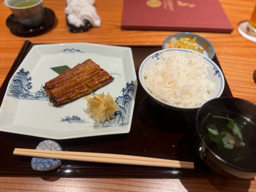 日本最後のご飯は鰻